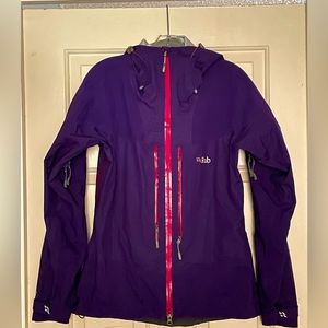 Rab Womens Polartec Neoshell Rain jacket Size M